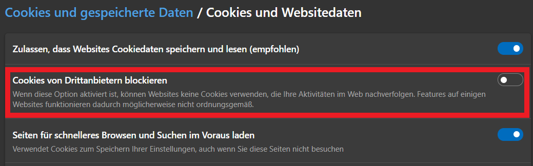 3rdParty cookies edge3